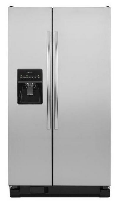 Amana® 25.5 Cu. Ft. Side-by-Side Refrigerator-Stainless Steel