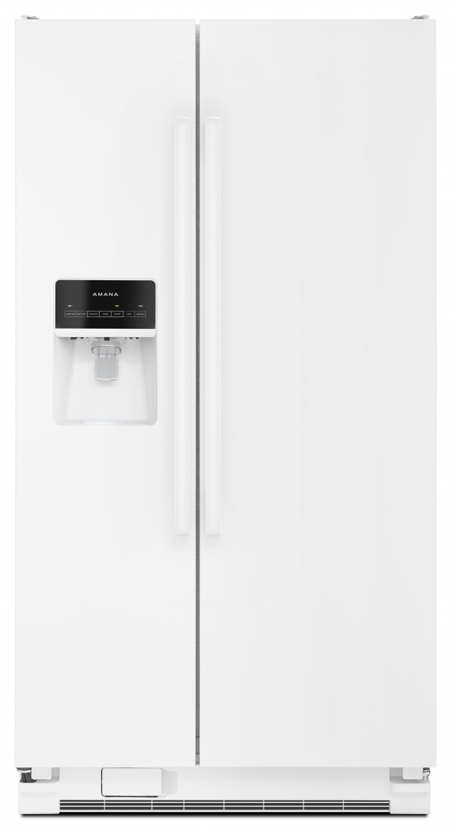 Amana® 24 Cu. Ft. Side-by-Side Refrigerator-White