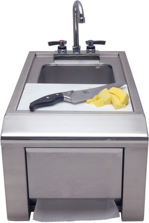 Alfresco™ Prep Hand Wash Sink-Stainless Steel