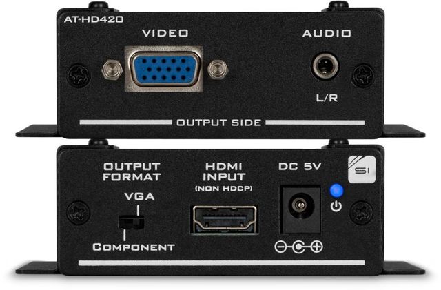 Atlona® HDMI to VGA/Component and Stereo Audio Format Converter