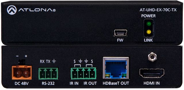 Atlona® 4K/UHD HDMI Over HDBaseT Transmitter
