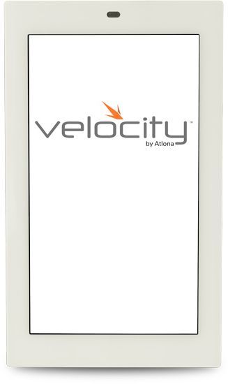 Atlona® 5.5" White Touch Panel for Velocity Control System