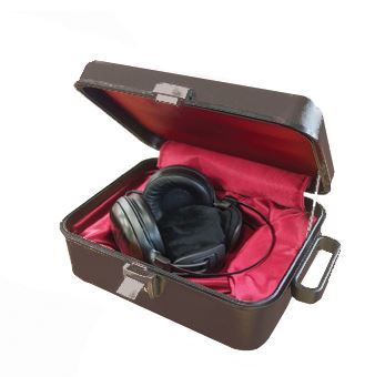 Audio-Technica® Ebony Audiophile Closed-Back Dynamic Wooden Over-Ear Headphones 1