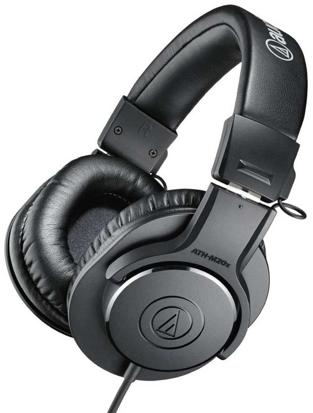 Audio-Technica® Black Professional Over-Ear Monitor Headphones 2