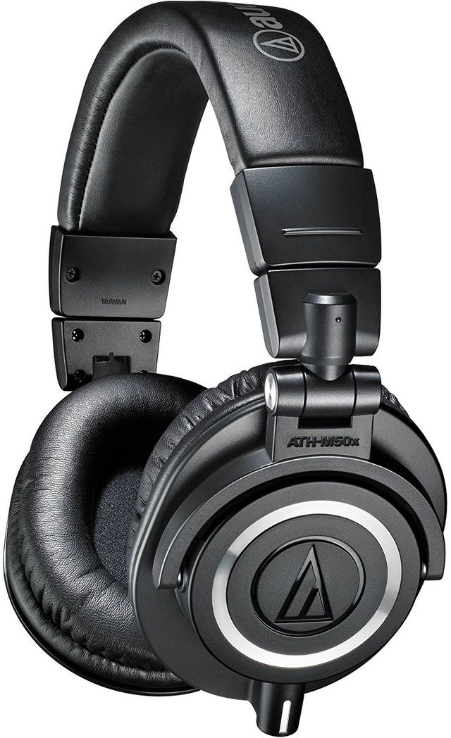 Audio-Technica® Black Professional Over-Ear Monitor Headphones 0