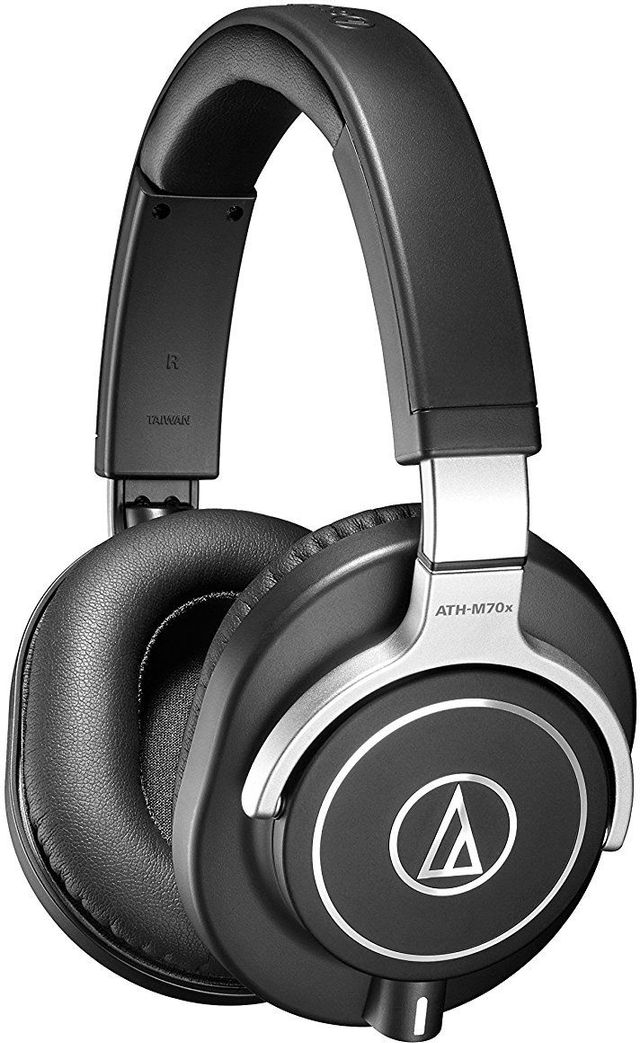 Audio-Technica® Professional Black Monitor Headphones