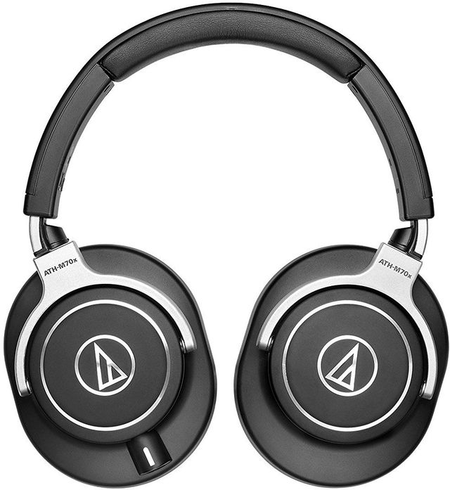Audio-Technica® Professional Black Monitor Headphones 2