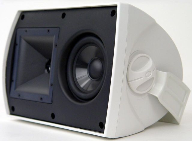 Klipsch® 5.25" White Outdoor Speakers-0