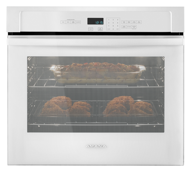 Amana® 28.5" White Electric Single Oven Built In 1