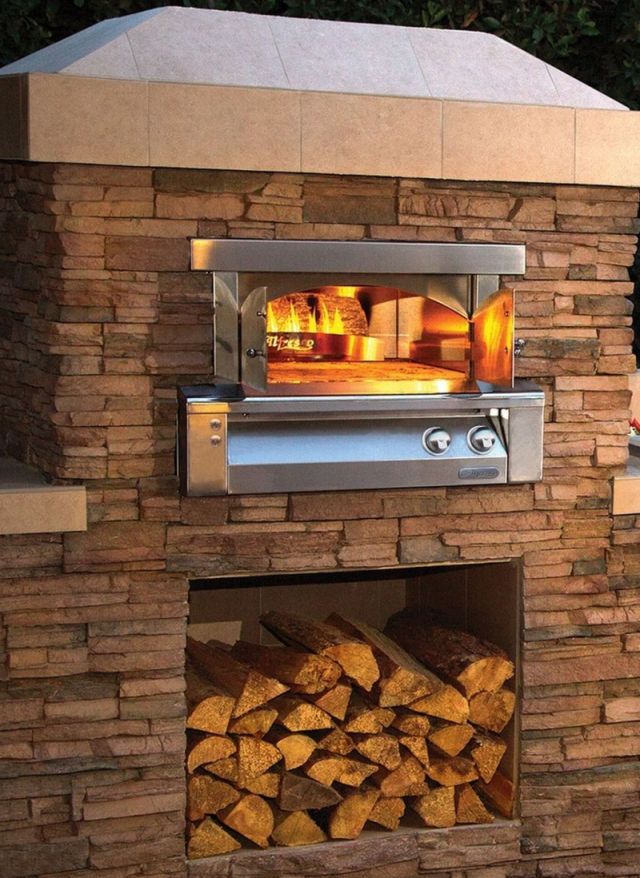 Alfresco™ 30" Pizza Oven For Built-In Installations-Stainless Steel 1