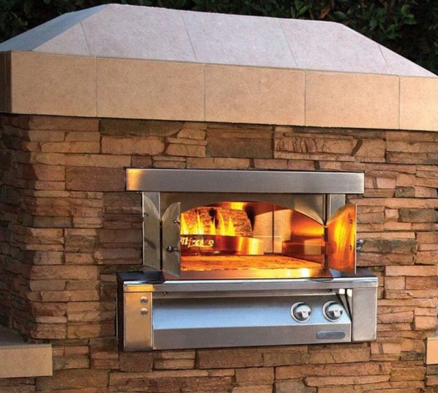 Alfresco™ 30" Pizza Oven For Built-In Installations-Stainless Steel