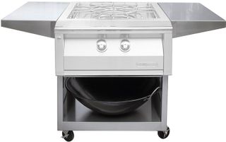 Alfresco™ 24" Cart For Versapower Cooker-Stainless Steel
