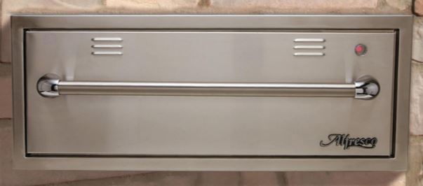 Alfresco™ 30" Stainless Steel Electric Warming Drawer