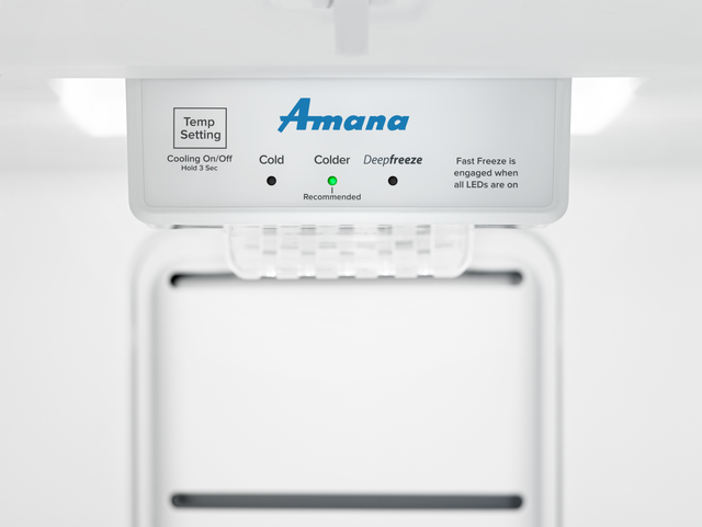 Amana® 15.7 Cu. Ft. White Upright Freezer 3