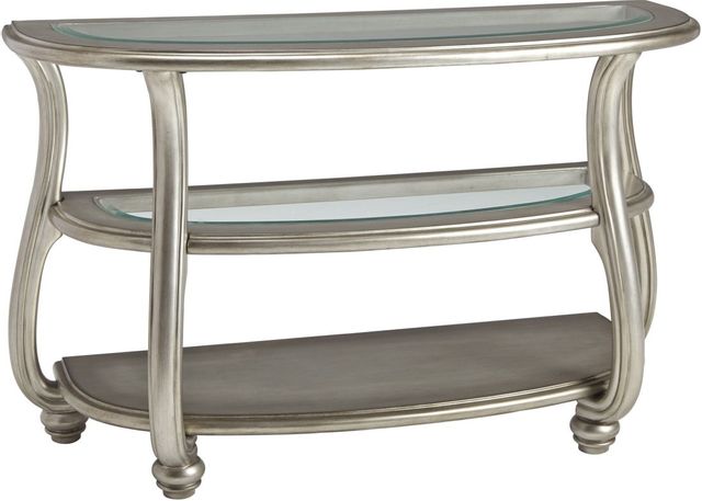 Signature Design by Ashley® Coralayne Silver Sofa Table