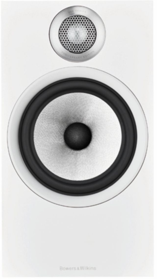 Bowers & Wilkins 600 Series White 6.5" Stand Mount Speaker 1