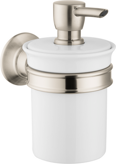 AXOR® Montreux Brushed Nickel Soap Dispenser