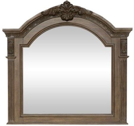 Liberty Carlisle Court Chestnut Arched Mirror -1