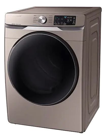 Samsung 7.5 Cu. Ft. Champagne Front Load Electric Dryer-1