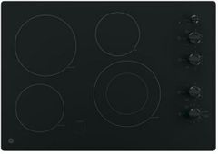 GE® 30" Black Electric Cooktop-JP3530DJBB