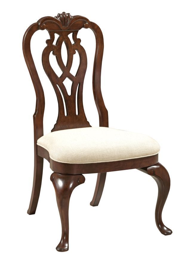 Kincaid Furniture Hadleigh Cherry Finished Queen Anne Side Chair 0