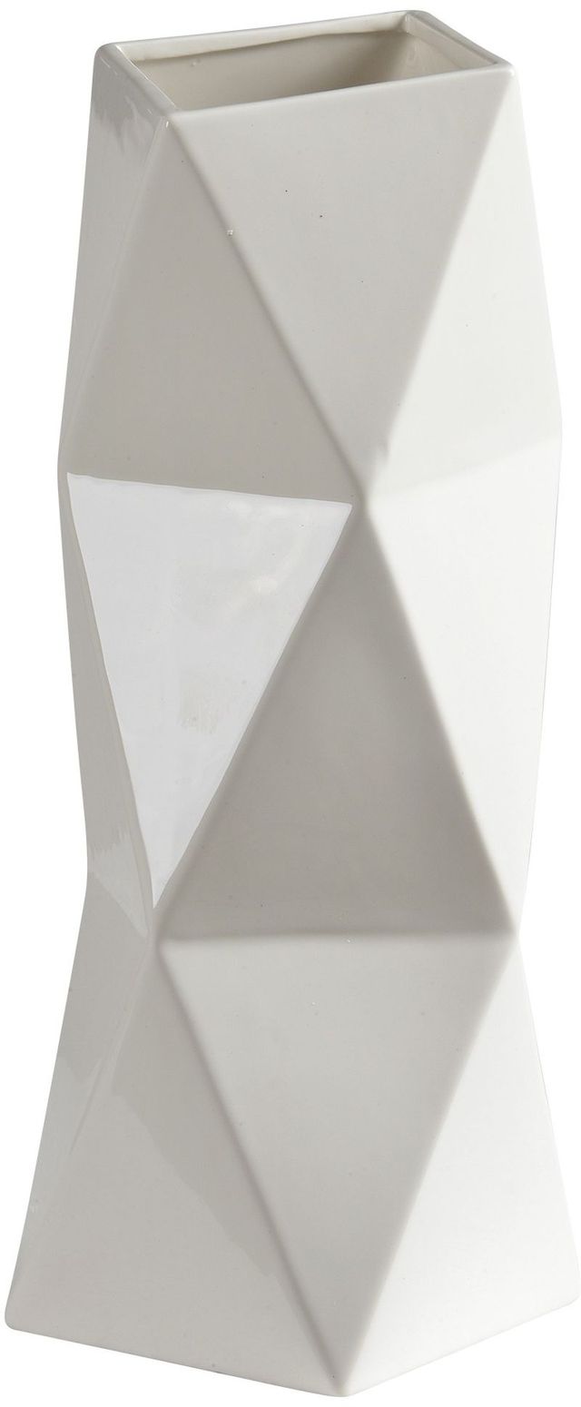 Renwil® Melville White Glossy Vase 1