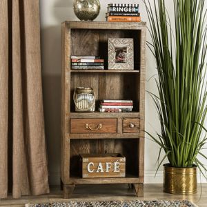 Furniture of America® Saffronwald Multi Brown Bookshelf
