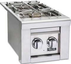 Viking® 5 Series 13" Stainless Steel Natural Gas Double Side Burner