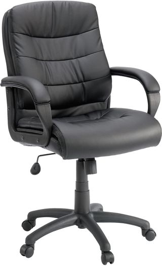 Sauder® Gruga Black DuraPlush® Managers Chair