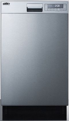 Summit® 18" Stainless Steel Built In Dishwasher