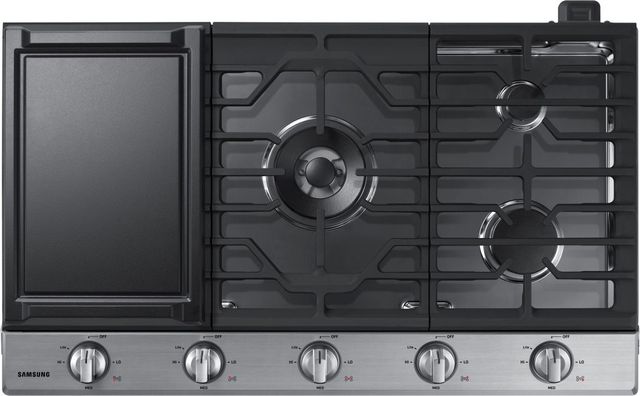 Samsung 36" Stainless Steel Gas Cooktop 9