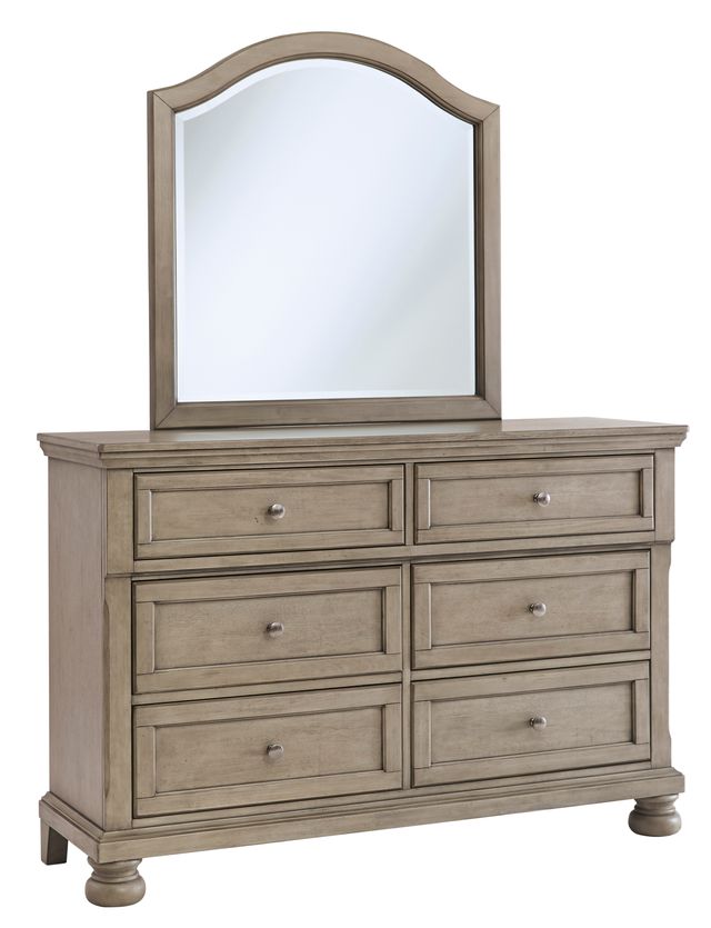Signature Design by Ashley® Lettner Light Gray Dresser and Mirror 0