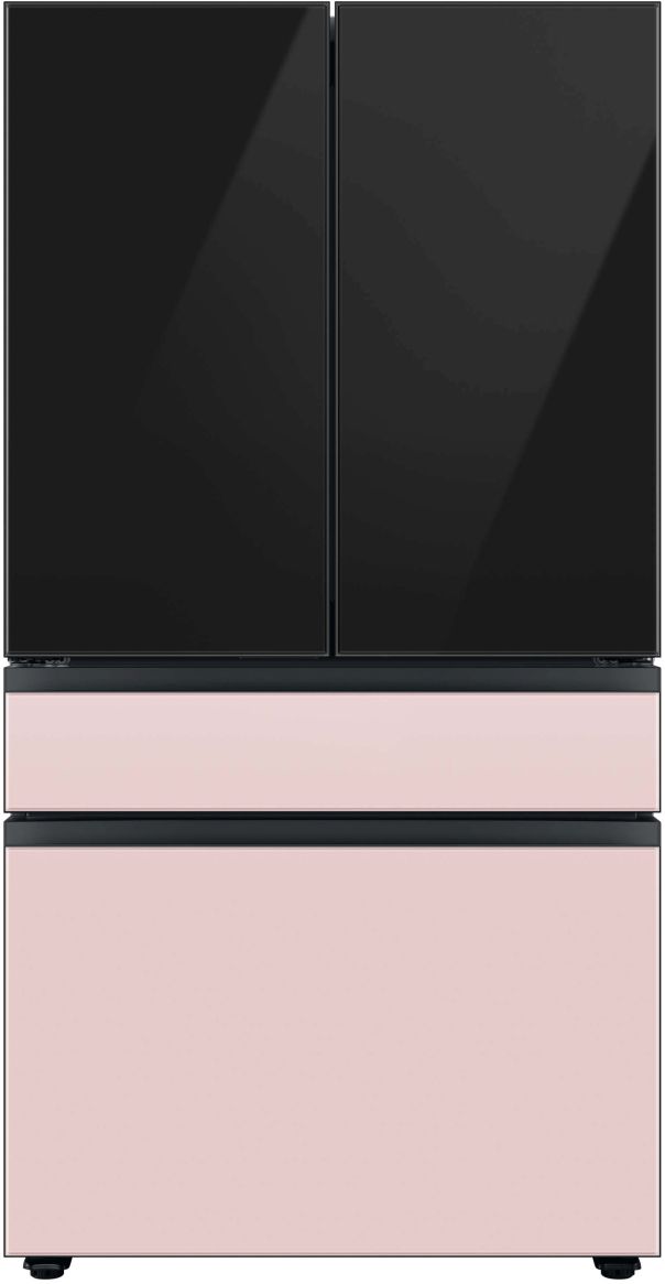 Samsung Bespoke 36" Pink Glass French Door Refrigerator Middle Panel 10