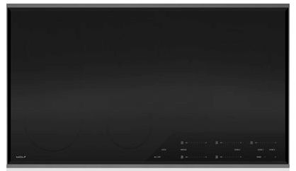Wolf® 36" Black Transitional Induction Cooktop