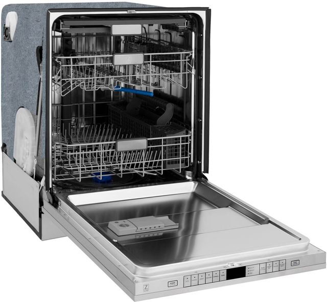 ZLINE Autograph Edition 24" Stainless Steel Built In Dishwasher 3