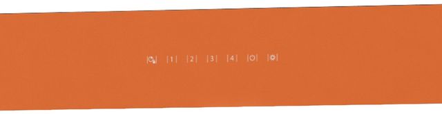 Best® 36" Orange Front Glass Panel 1
