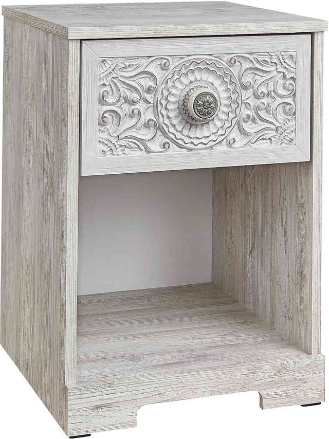 Signature Design by Ashley® Paxberry Whitewash Nightstand-0