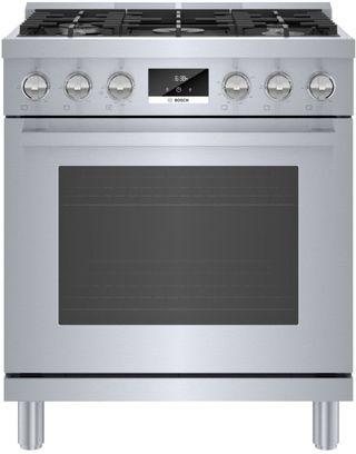Bosch 800 Series 30" Stainless Steel Pro Style Natural Gas Range
