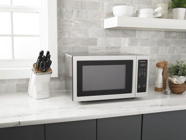 KitchenAid® 1.6 Cu. Ft. Stainless Steel Countertop Microwave 4