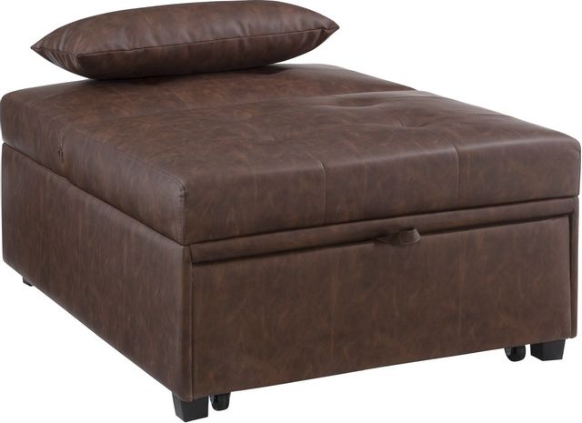 powell boone grey fabric sofa bed