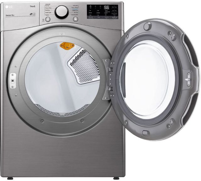 LG 7.4 Cu. Ft. White Front Load Electric Dryer 4