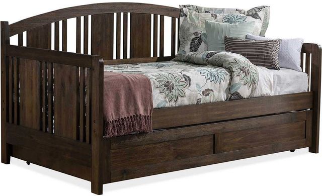 Hillsdale Furniture Dana Brushed Acacia Twin DayYouth Bed & Trundle 4