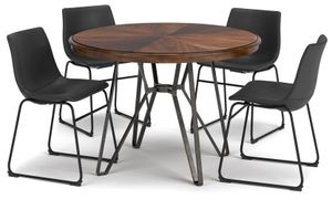 Signature Design by Ashley® Centiar 5 Piece Two-Tone Brown Dining Set