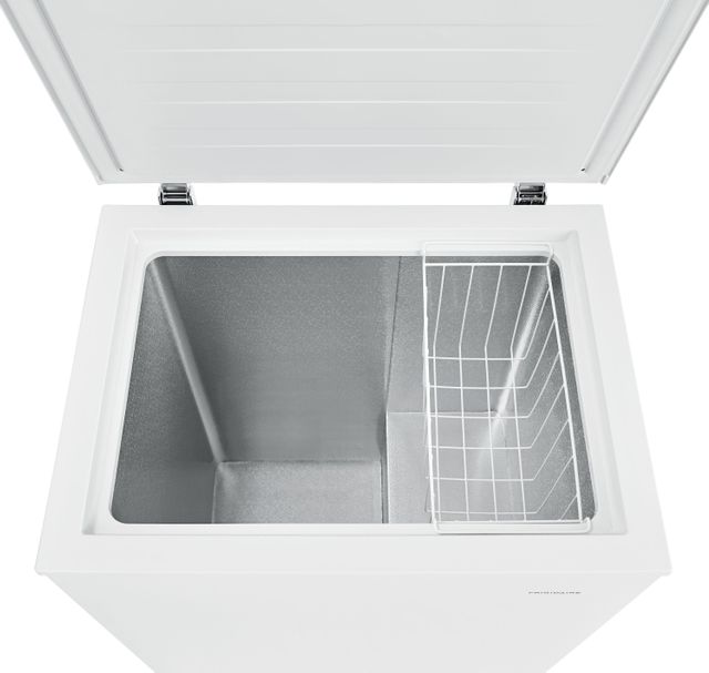 GE® 5.0 Cu. Ft. White Chest Freezer, East Coast Appliance