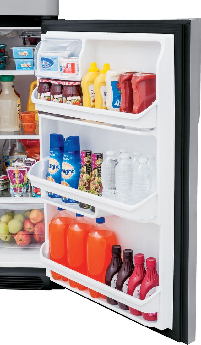 Frigidaire® 18 Cu. Ft. Stainless Steel Top Freezer Refrigerator 6