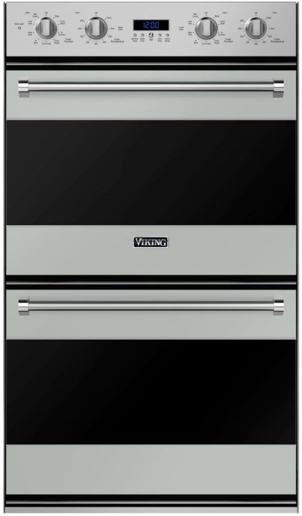 Viking® 3 Series 30" Alluvial Blue Double Electric Wall Oven 23