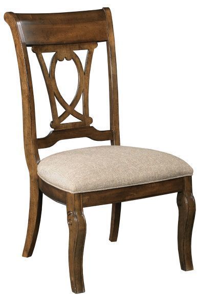 Kincaid Furniture Portolone Alder Harp Back Side Chair 0