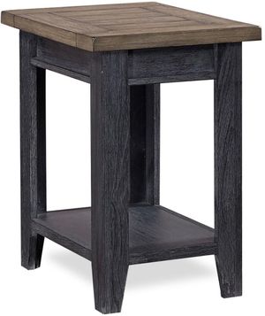 Aspenhome® Eastport Drifted Black Chairside Table