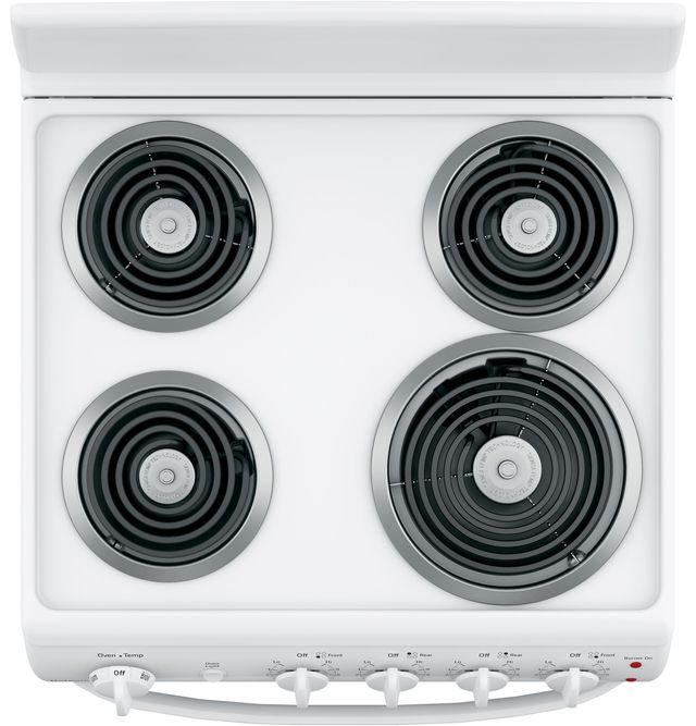 Hotpoint® 24" White Free Standing Electric Range 3