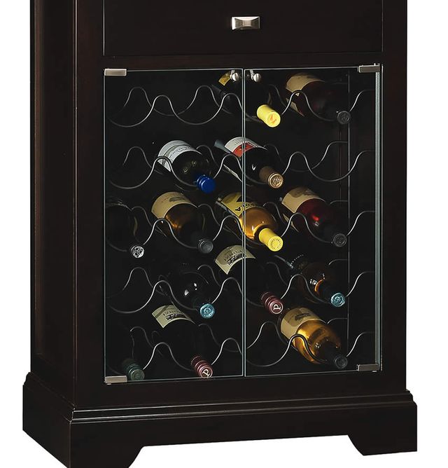 Howard Miller® Gimlet Black Coffee Wine & Bar Cabinet 3